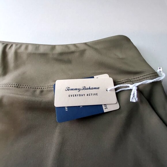 Tommy Bahama Everyday Active Olive Green Skort Size Medium Stretch waistband - Picture 10 of 10